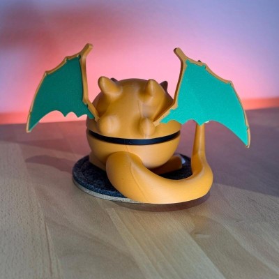 Dracaufeu 3D – Pokémon Légendaire Feu/Vol Collector | Farken3DPrint