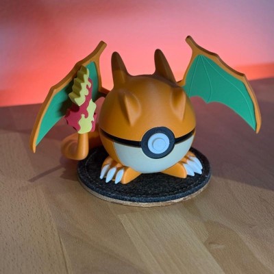 Dracaufeu 3D – Pokémon Légendaire Feu/Vol Collector | Farken3DPrint