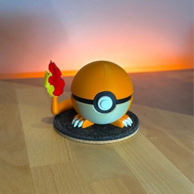 Pack Salamèche – Reptincel – Dracaufeu 3D | Évolutions Starter Feu | Farken3DPrint