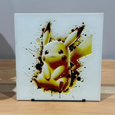 Tableau 3D Pikachu – Héros Électrique Pokémon | Farken3DPrint