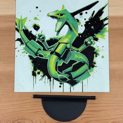 Tableau 3D Rayquaza – Pokémon Légendaire Céleste | Farken3DPrint