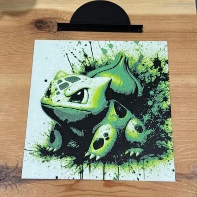 Tableau 3D Bulbizarre – Starter Naturel de Kanto | Farken3DPrint