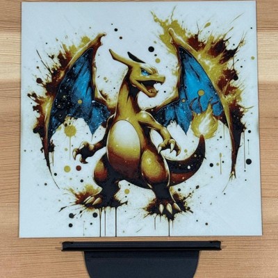 Tableau 3D Dracaufeu – Pokémon Feu Légendaire | Farken3DPrint