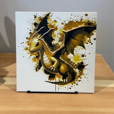 Tableau 3D Dracolosse – Gardien Céleste Pokémon | Farken3DPrint