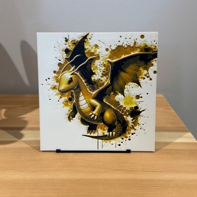 Tableau 3D Dracolosse – Gardien Céleste Pokémon | Farken3DPrint