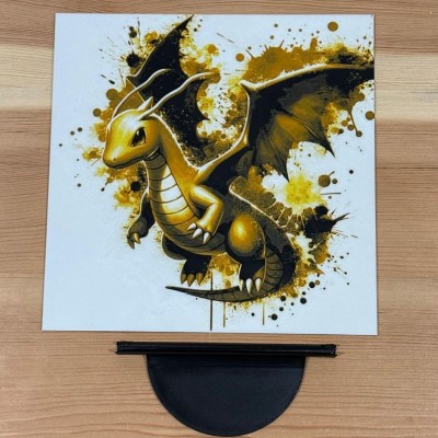 Tableau 3D Dracolosse – Gardien Céleste Pokémon | Farken3DPrint