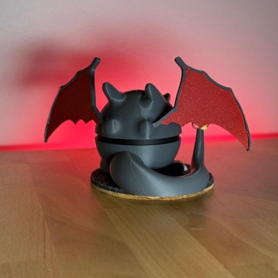 Dracaufeu Shiny 3D – Version Noire Collector Pokémon | Farken3DPrint