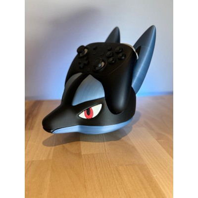 Support Manette Lucario Impression 3D – Support Gaming Pokémon | Farken3DPrint