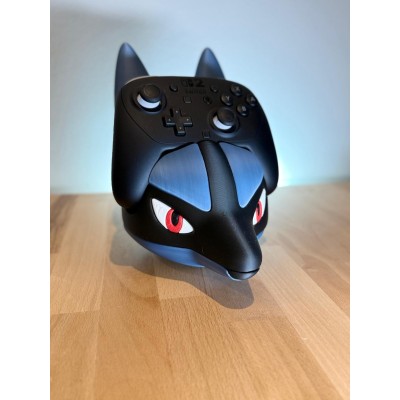 Support Manette Lucario Impression 3D – Support Gaming Pokémon | Farken3DPrint
