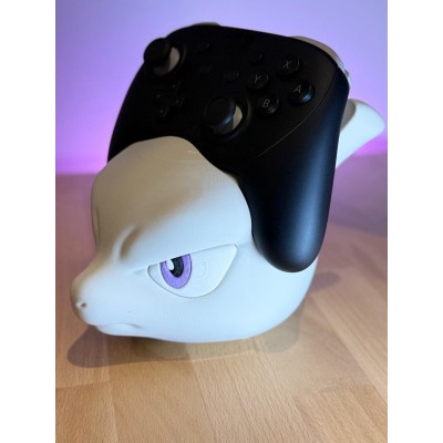 Support Manette Mewtwo Impression 3D – Support Gaming Pokémon | Farken3DPrint