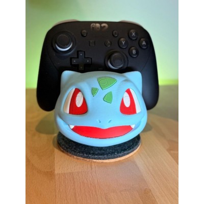 Support Manette Bulbizarre Impression 3D – Support Gaming Pokémon | Farken3DPrint