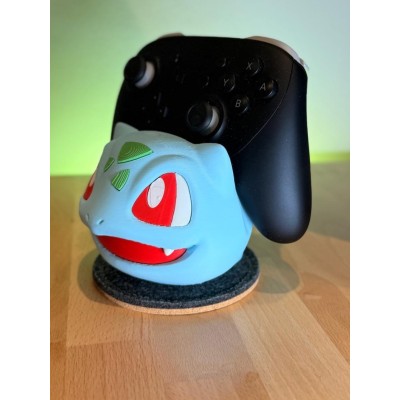 Support Manette Bulbizarre Impression 3D – Support Gaming Pokémon | Farken3DPrint