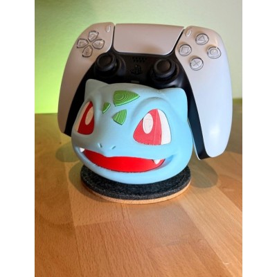 Support Manette Bulbizarre Impression 3D – Support Gaming Pokémon | Farken3DPrint