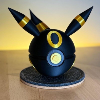 Noctali Gold 3D – Évolution Ténèbres d’Évoli | Farken3DPrint