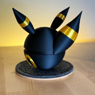 Noctali Gold 3D – Évolution Ténèbres d’Évoli | Farken3DPrint