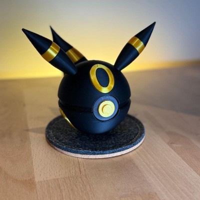 Noctali Gold 3D – Évolution Ténèbres d’Évoli | Farken3DPrint
