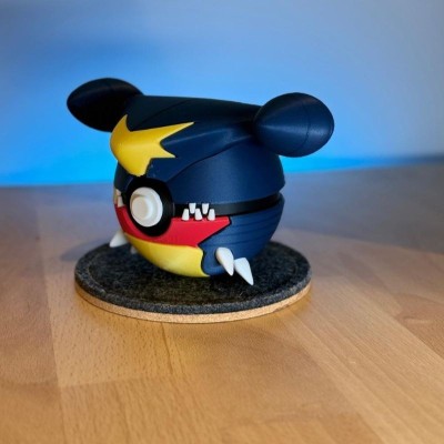 Carchacrok 3D – Pokémon Dragon et Sol | Farken3DPrint