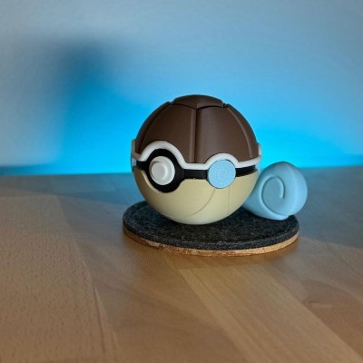 Carapuce 3D – Starter Pokémon Eau Kanto | Farken3DPrint