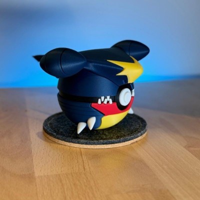 Carchacrok 3D – Pokémon Dragon et Sol | Farken3DPrint