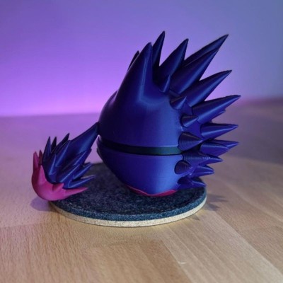 Méga-Ectoplasma 3D – Pokémon Spectre et Poison | Farken3DPrint
