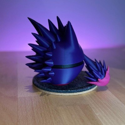 Méga-Ectoplasma 3D – Pokémon Spectre et Poison | Farken3DPrint