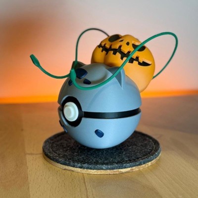 Bulbizarre Halloween 3D – Pokémon Plante et Poison | Farken3DPrint