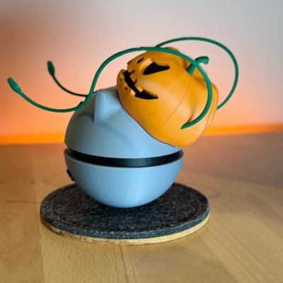 Bulbizarre Halloween 3D – Pokémon Plante et Poison | Farken3DPrint