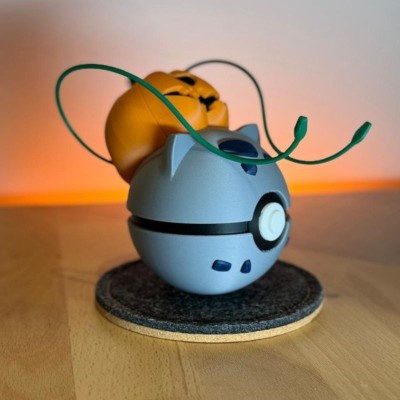 Bulbizarre Halloween 3D – Pokémon Plante et Poison | Farken3DPrint