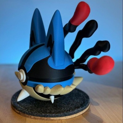 Méga-Lucario 3D – Pokémon Combat et Acier | Farken3DPrint
