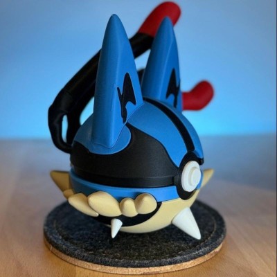 Méga-Lucario 3D – Pokémon Combat et Acier | Farken3DPrint
