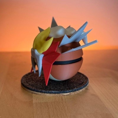 Entei 3D – Pokémon Feu Légendaire | Farken3DPrint