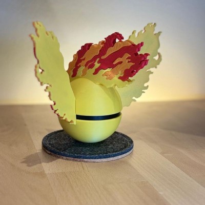 Sulfura 3D – Pokémon Feu et Vol Légendaire | Farken3DPrint