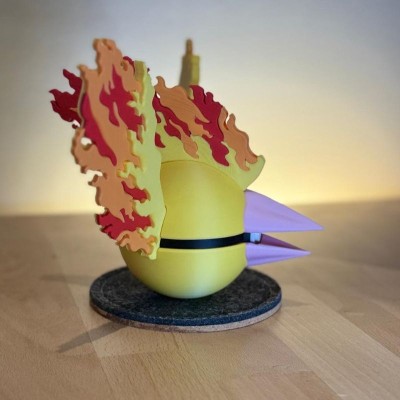 Sulfura 3D – Pokémon Feu et Vol Légendaire | Farken3DPrint