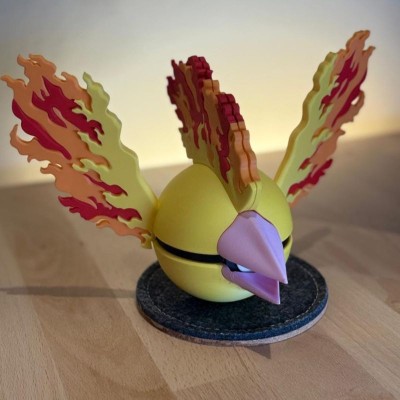Sulfura 3D – Pokémon Feu et Vol Légendaire | Farken3DPrint