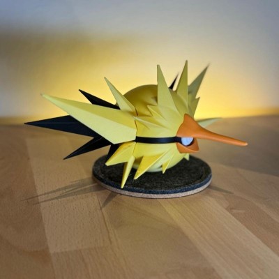 Électhor 3D – Pokémon Électrik et Vol Légendaire | Farken3DPrint