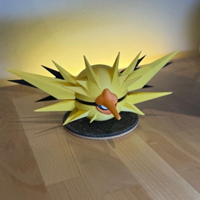 Électhor 3D – Pokémon Électrik et Vol Légendaire | Farken3DPrint