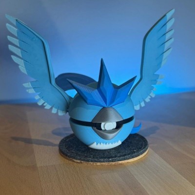 Pack 3 Oiseaux Légendaires 3D – Artikodin, Électhor, Sulfura | Farken3DPrint