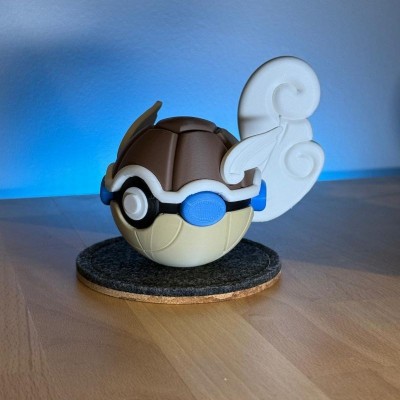 Carabaffe 3D – Évolution Pokémon Eau Kanto | Farken3DPrint