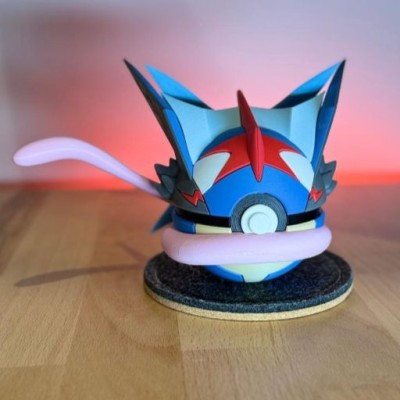 Amphinobi Sacha 3D – Pokémon Eau et Ténèbres | Farken3DPrint