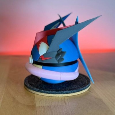Amphinobi Sacha 3D – Pokémon Eau et Ténèbres | Farken3DPrint