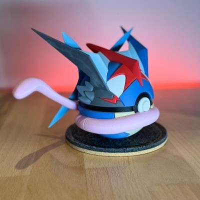 Amphinobi Sacha 3D – Pokémon Eau et Ténèbres | Farken3DPrint