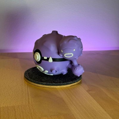 Smogogo 3D – Pokémon Poison | Farken3DPrint