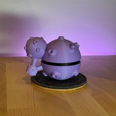 Smogogo 3D – Pokémon Poison | Farken3DPrint
