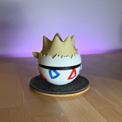 Togepi 3D – Pokémon Fée | Farken3DPrint