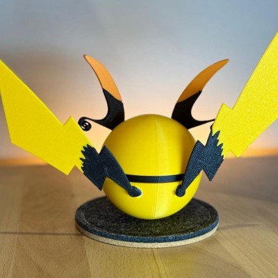 Raichu Méga X 3D – Pokémon Électrik | Farken3DPrint