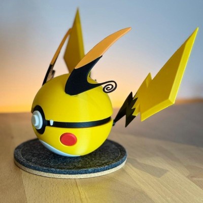 Raichu Méga X 3D – Pokémon Électrik | Farken3DPrint