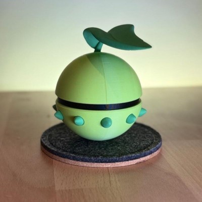 Germignon 3D – Pokémon Plante | Farken3DPrint