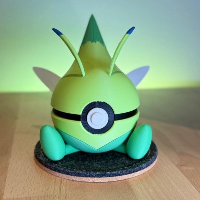 Célébi 3D – Pokémon Plante et Psy Mythique | Farken3DPrint
