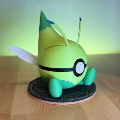 Célébi 3D – Pokémon Plante et Psy Mythique | Farken3DPrint