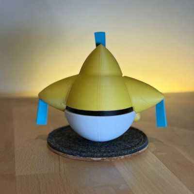 Jirachi 3D – Pokémon Acier et Psy Mythique | Farken3DPrint